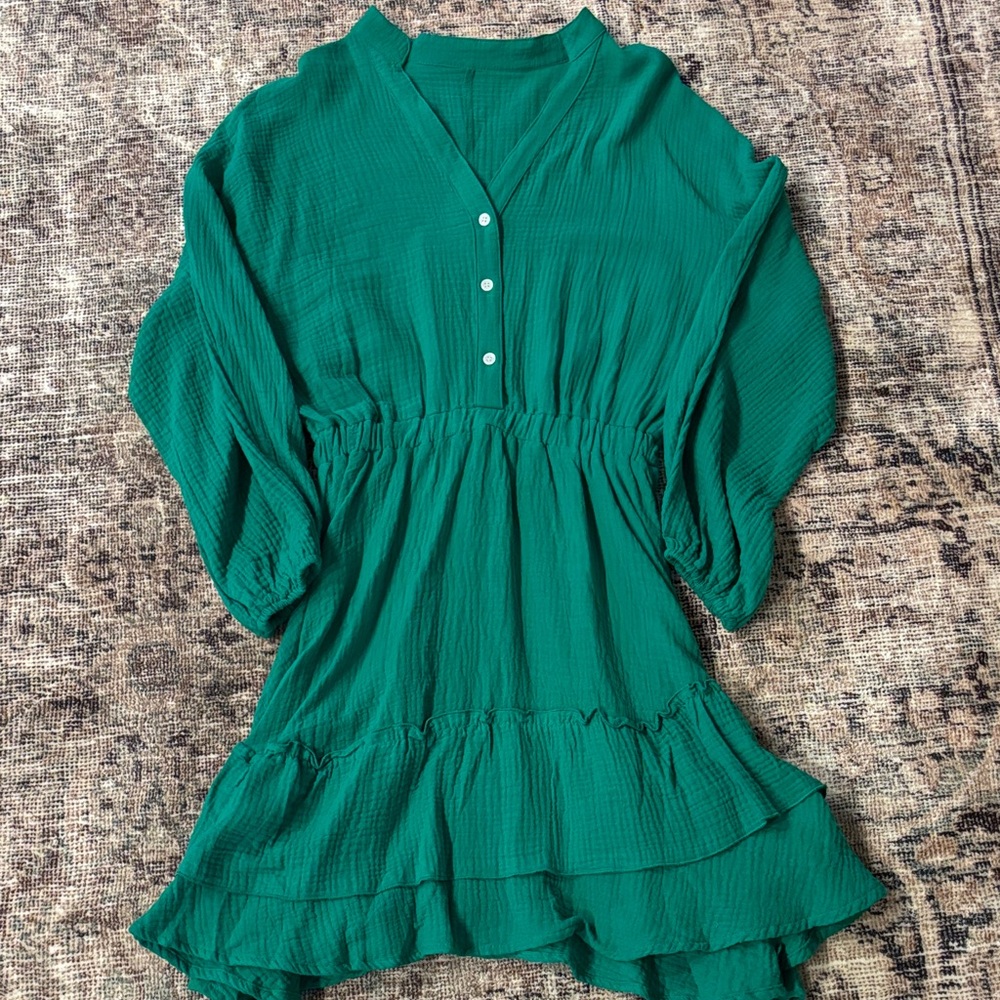 Boutique NWOT Green Dress